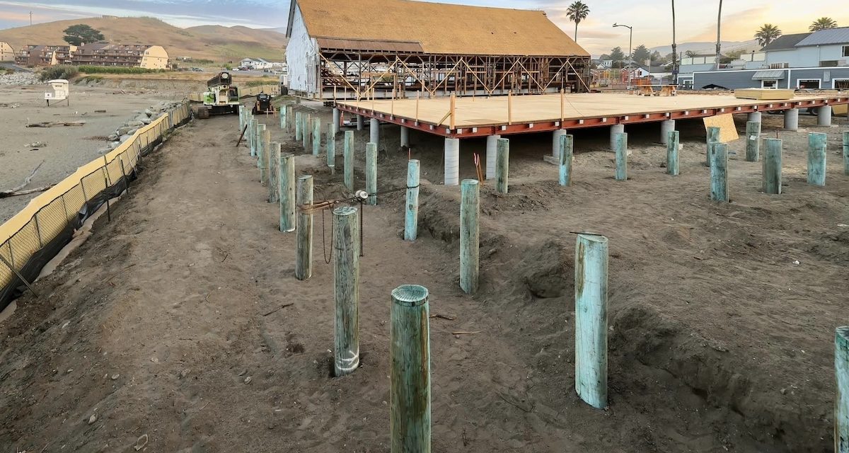 Cayucos Veterans Hall work progressing