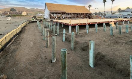 Cayucos Veterans Hall work progressing