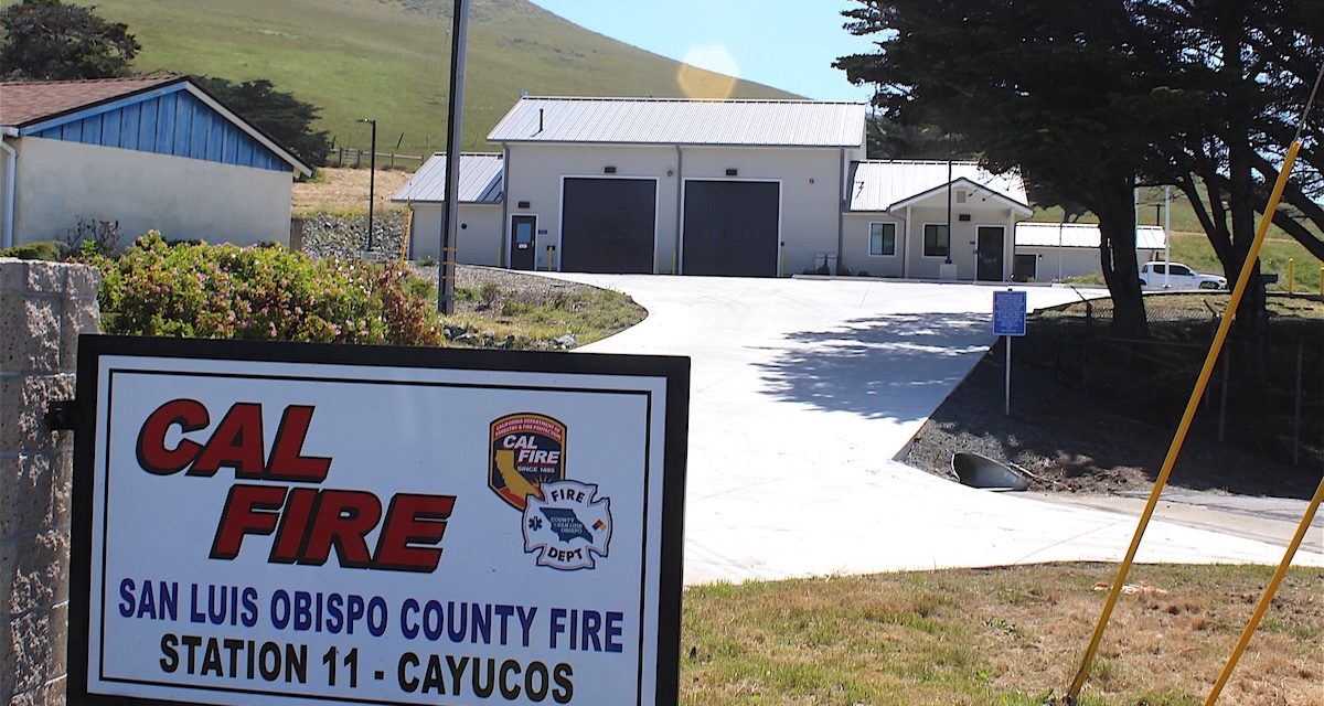 Cal Fire opens new Cayucos station