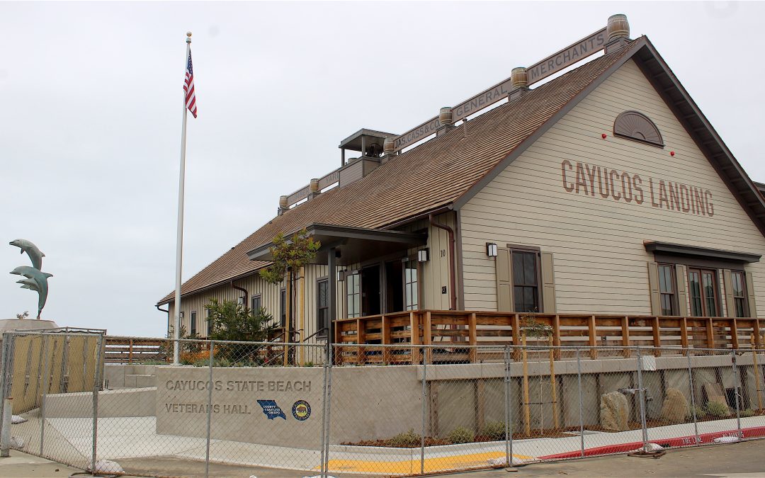 A look inside the new Cayucos Landing Event Center