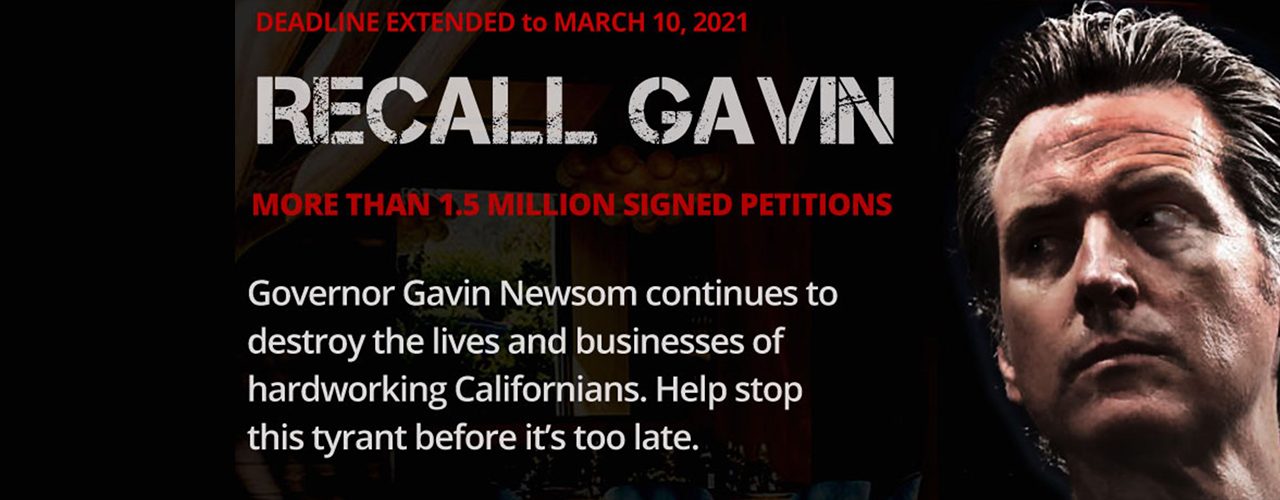 Recall Gavin 2020 Campaign<BR>Reaches 1,825,000 Signatures